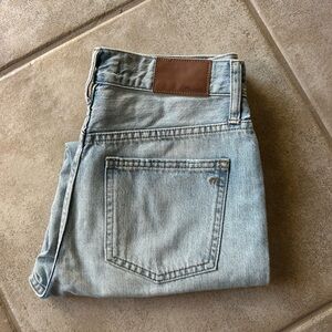 Madewell Light Blue Straight Leg Jeans